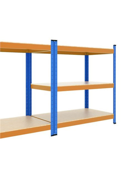 ESTANTERIA METALICA 5 BALDAS 180X100X40CM 175KGS BLIM