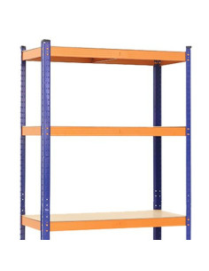 ESTANTERIA METALICA 5 BALDAS 180X80X40CM 100KGS BLIM 2