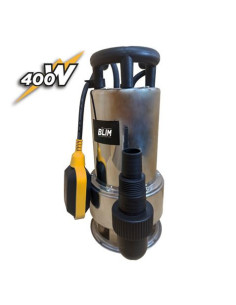 BOMBA SUMERGIBLE INOX AGUAS SUCIAS 400W BLIM