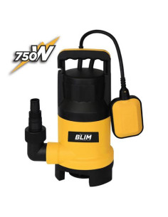 BOMBA SUMERGIBLE PLÁSTICA AGUAS SUCIAS 750W BLIM