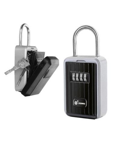 CAJA DE SEGURIDAD COMBINACIÓN PARA LLAVES CON GANCHO CROMAD
