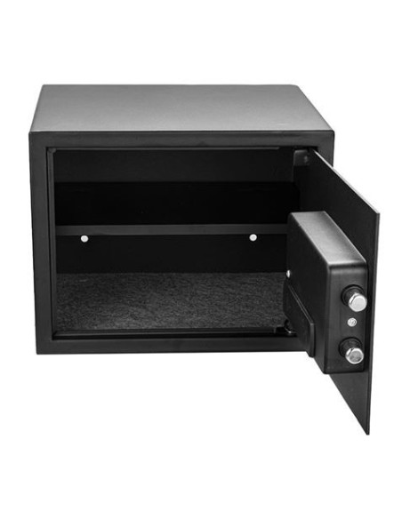 CAJA FUERTE ELECTRÓNICA CON DETECTOR DE HUELLA 300X380X300MM CROMAD