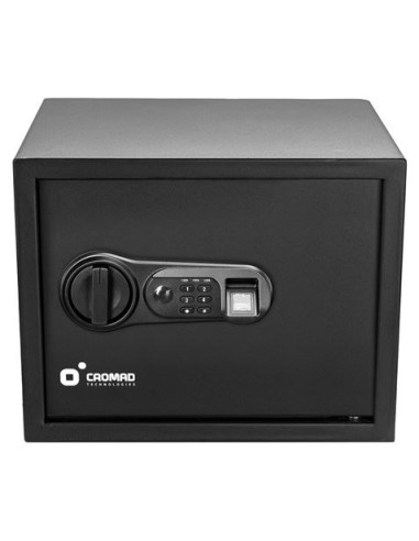 CAJA FUERTE ELECTRÓNICA CON DETECTOR DE HUELLA 300X380X300MM CROMAD