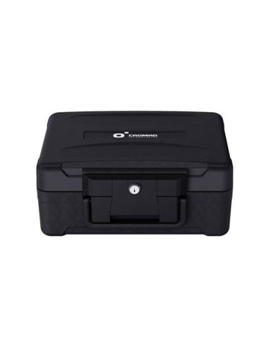 CAJA FUERTE FIREBOX S1 RESISTENTE FUEGO Y AGUA 155X365X285MM CROMAD