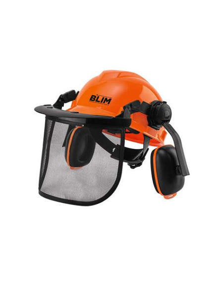 CASCO DE SEGURIDAD CON VISERA Y PROTECCIÓN AUDITIVA BLIM