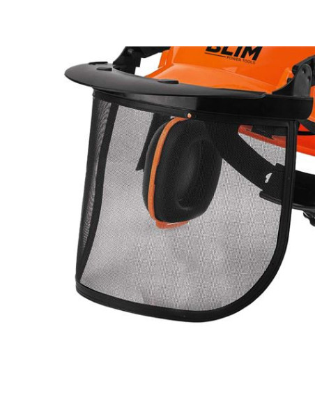 CASCO DE SEGURIDAD CON VISERA Y PROTECCIÓN AUDITIVA BLIM