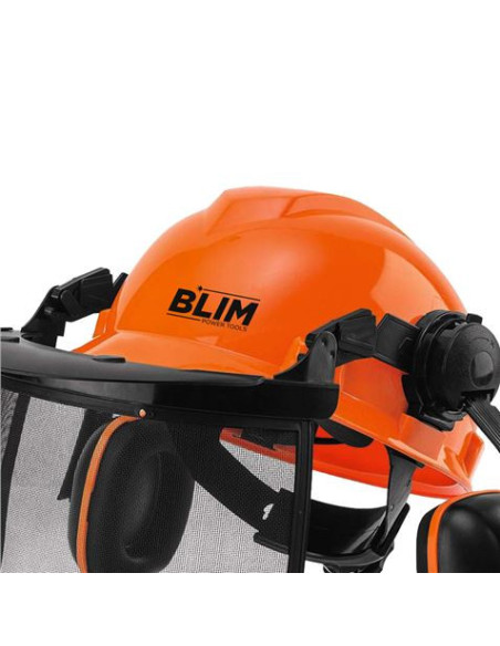CASCO DE SEGURIDAD CON VISERA Y PROTECCIÓN AUDITIVA BLIM