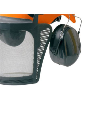 CASCO DE SEGURIDAD PREMIUM CON VISERA Y PROTECCIÓN AUDITIVA BLIM