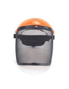 VISERA DE PROTECCION FACIAL METALICA NARANJA SEPARADA MADER