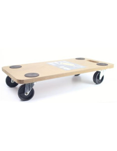 PLATAFORMA DE CARGA CON RUEDAS 58X30X12CM MADER 2