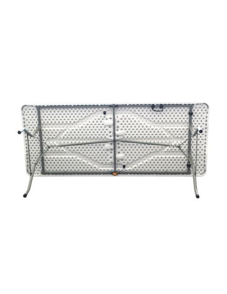 MESA DE RESINA PLEGABLE 152X70X74CM 3.5CM SUNGARDEN