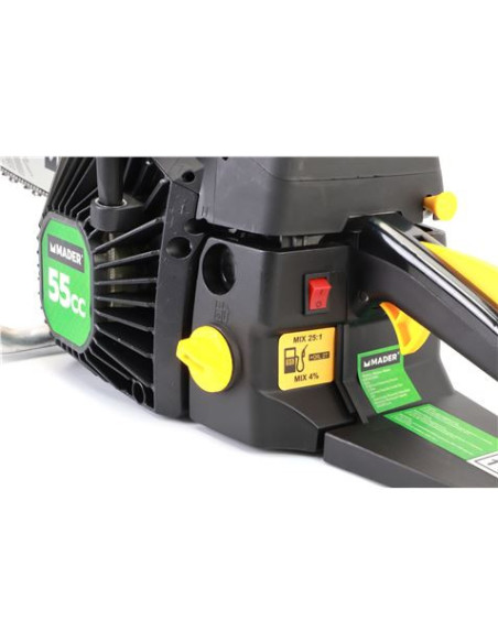 MOTOSIERRA DE GASOLINA 55 CC, 500MM MADER