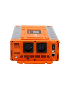 CONVERTIDOR DE CORRIENTE ONDA PURA CON PANTALLA LCD 3000W ELBAT 2