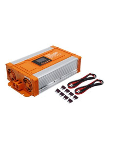 CONVERTIDOR DE CORRIENTE ONDA PURA CON PANTALLA LCD 2000W ELBAT