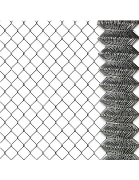 MALLA DE VALLADO GALVANIZADA 60X60X2.5MM 1.5X25 METROS SUNGARDEN