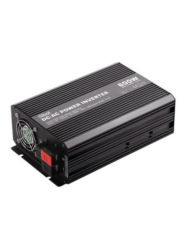 CONVERTIDOR DE CORRIENTE ONDA PURA 600W ELBAT