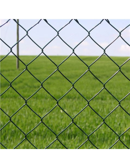 MALLA DE VALLADO PLASTIFICADA 60X60X2.9MM 1X25 METROS SUNGARDEN