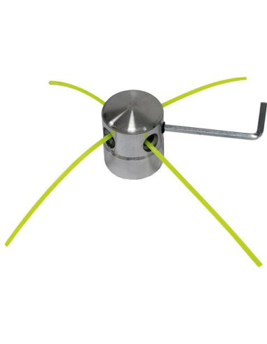 CABEZAL ALUMINIO DESBROZADORA 4X3 MM MADER