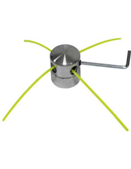 CABEZAL ALUMINIO DESBROZADORA 4X3 MM MADER