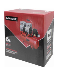 COMPRESOR 6L 0,75HP SILENCIOSO MADER 2