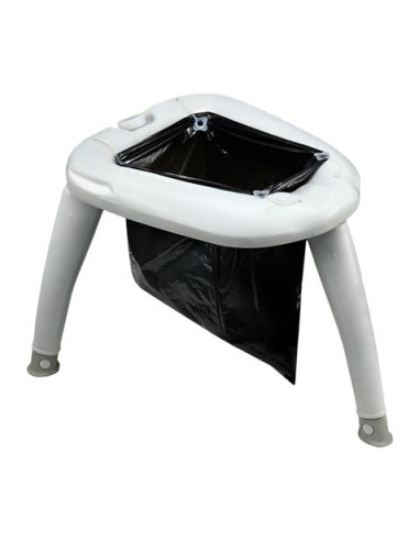 INODORO SECO PORTATIL 4 LITROS + PULVERIZADOR MUVIP