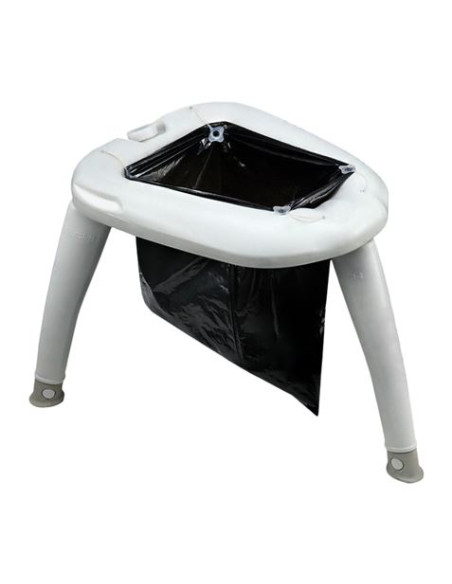INODORO SECO PORTATIL 4 LITROS + PULVERIZADOR MUVIP