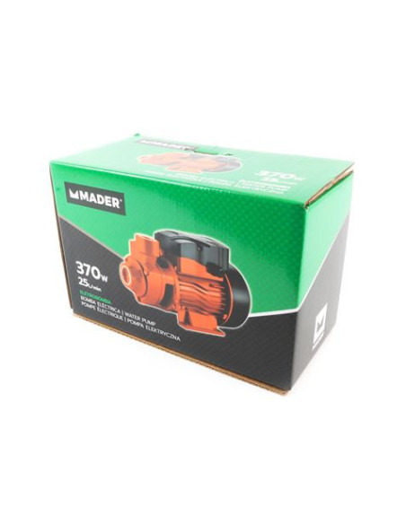 BOMBA ELÉCTRICA 370W 25L/MIN MADER
