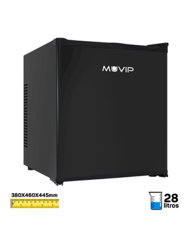 MINI BAR TERMOELÉCTRICO (SILENCIOSO, 13dB) 28L | 44,5CM | CERRADURA MUVIP