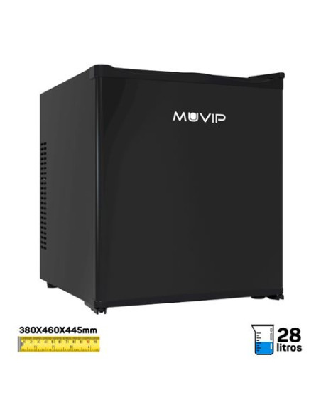 MINI BAR TERMOELÉCTRICO (SILENCIOSO, 13dB) 28L | 44,5CM | CERRADURA MUVIP