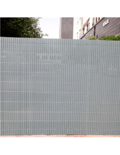 CAÑIZO PLÁSTICO DOBLE CARA 1X3 METROS GRIS CLARO SUNGARDEN 2
