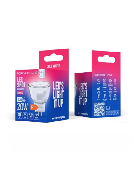 BOMBILLA LED G4 2.2W 195 LUMEN 6000K 12V