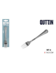 SET 6 TENEDORES POSTRE 1.5MM QUTTIN