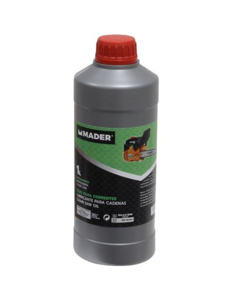 ACEITE PARA CADENA MOTOSIERRA 1L MADER