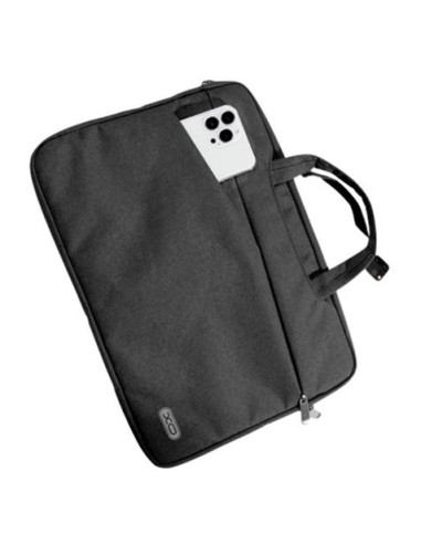 MALETÍN EJECUTIVO PARA PORTÁTILES HASTA 14\" CB01GR NEGRO XO
