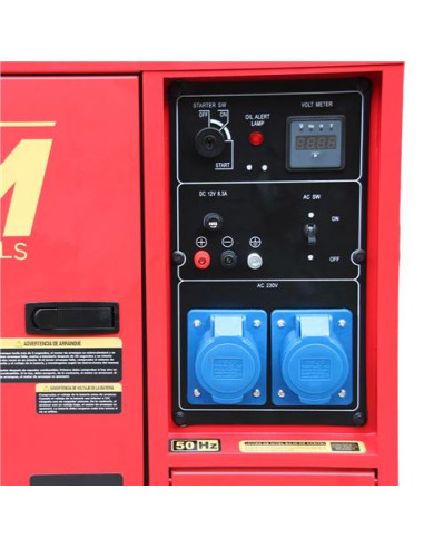 GENERADOR INSONORIZADO GASOIL 6500W BLIM