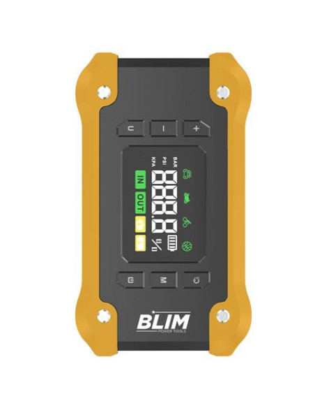 ARRANCADOR BATERIAS 4 EN 1 CON COMPRESOR Y POWERBANK 16.000 MAH BLIM