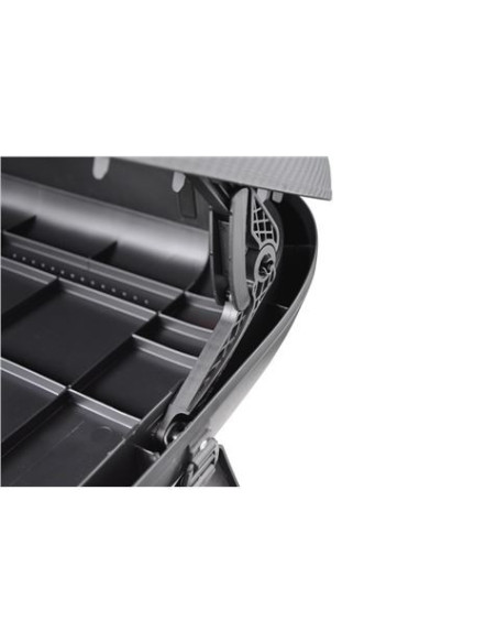 BAUL DE TECHO PARA VEHICULOS 1330X778X345MM EFECTO FIBRA CARBONO ARTPLAST