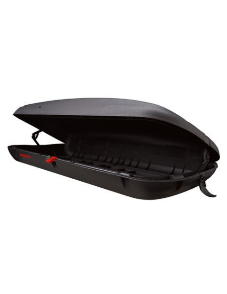 BAUL DE TECHO PARA VEHICULOS 2005X790X380MM EFECTO FIBRA CARBONO ARTPLAST