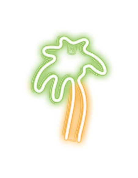 LAMPARA DECORATIVA NEON LED PALM FOREVER