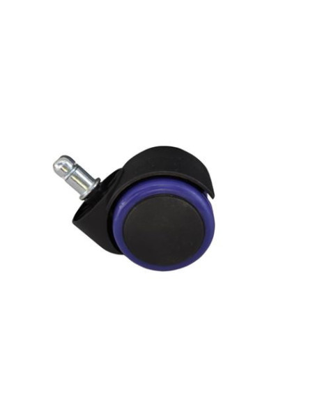 JUEGO DE 5 RUEDAS SILLA MUVIP COLOR AZUL