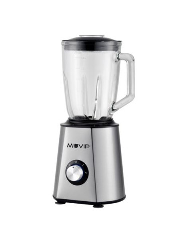 BATIDORA INOXIDABLE VASO CRISTAL 1500W 1.5 LITROS MUVIP