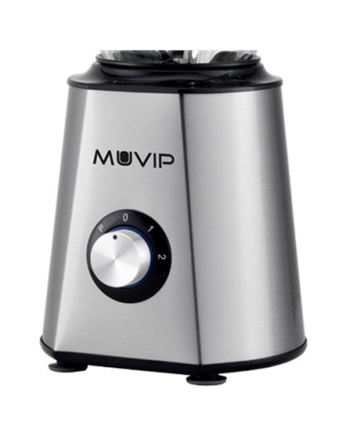BATIDORA INOXIDABLE VASO CRISTAL 1500W 1.5 LITROS MUVIP