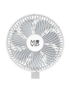 VENTILADOR PORTATIL OSCILANTE 8\" BATERÍA MUVIP 2