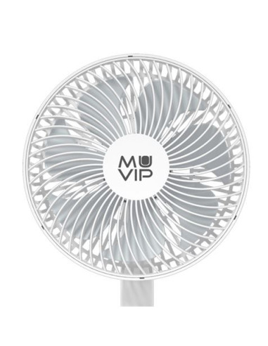 VENTILADOR PORTATIL OSCILANTE 8\" BATERÍA MUVIP