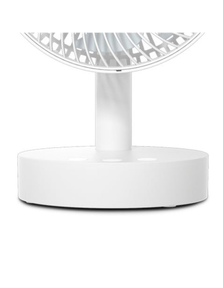 VENTILADOR PORTATIL OSCILANTE 8\" BATERÍA MUVIP