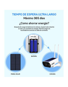 CAMARA IP SOLAR TIPO BULLET 3.6MM 2MP | WIFI | SD | CAMVIEW 2