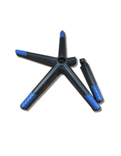 BASE RUEDAS AZUL PARA SILLAS CR1144, CR1141 CROMAD