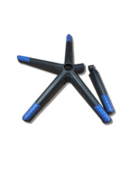 BASE RUEDAS AZUL PARA SILLAS CR1144, CR1141 CROMAD