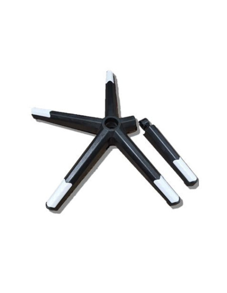 BASE RUEDAS BLANCA PARA SILLAS CR1145 CROMAD