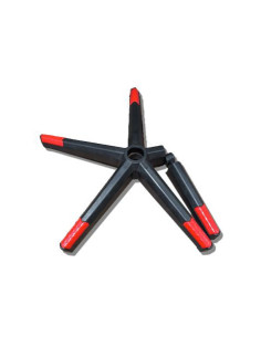 BASE RUEDAS ROJA PARA SILLAS CR1142, CR1146 CROMAD